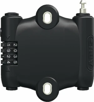 Abus Sportflex 2504/90 Black Cavo d'acciaio-Serratura