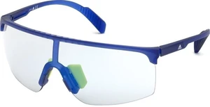 Adidas SP0005 91X Transparent Frosted Eletric Blue/Grey Mirror Blue Ochelari pentru sport