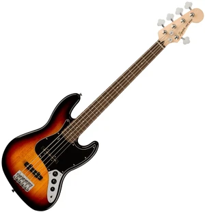 Fender Squier Affinity Series Jazz Bass V LRL BPG 3-Color Sunburst Elektromos basszusgitár