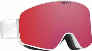 Majesty The Force C White/Xenon HD Red Garnet Occhiali da sci