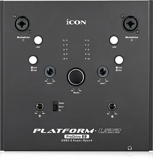 iCON Platform U22 ProDrive III USB Audio interfész