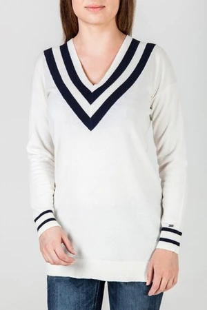 Sweater - Tommy Hilfiger HILDA V-NK SWTR multicolour