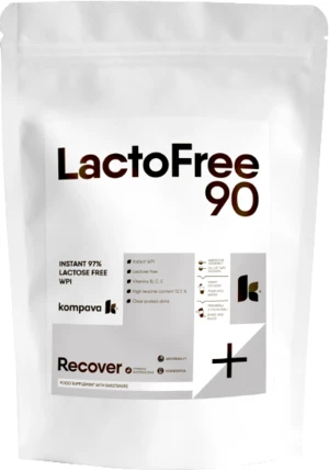 KOMPAVA LactoFree 90, 16 dávok, čokoláda 500 g