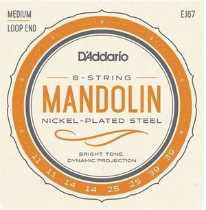 D'Addario EJ67 Struny pro mandolínu