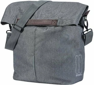 Basil City Shopper Kerékpáros utazótáska Grey Melee 14 - 16 L