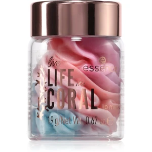 essence LIFE in CORAL hydratačná maska na pery 01 Coralicious Vibes! 9 g