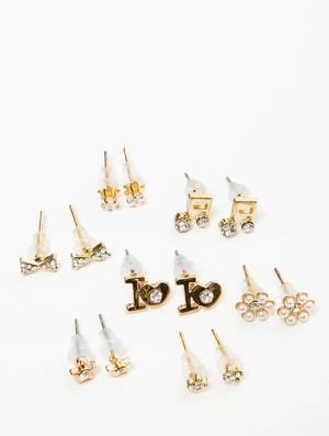 Gold earrings Yups dbi0448. R06