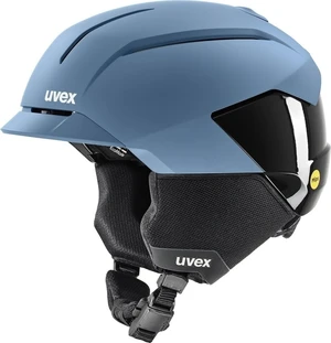 UVEX Levitate MIPS Stone Blue/Black Mat 54-58 cm Kask narciarski