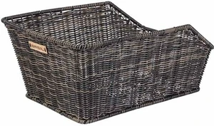 Basil Cento Rattan Look Basket La canasta de bicicleta Nature Brown Portabicicletas