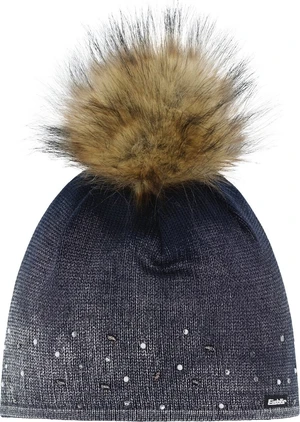 Eisbär Dip Dye Lux Crystal Beanie Dark Kobalt/Brushed Silver/Real UNI Berretto