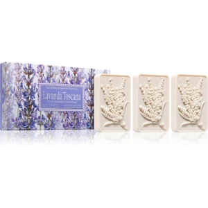 Saponificio Artigianale Fiorentino Tuscan Lavender Set sada tuhých mýdel s vůní levandule