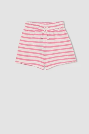 DEFACTO Girl's Striped Shorts