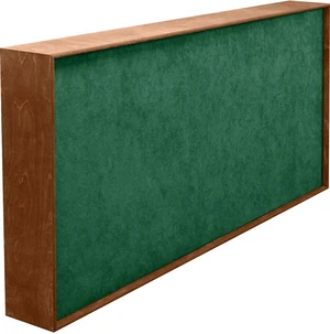 Mega Acoustic FiberExcellent120 Alder/Green Panneau de bois absorbant