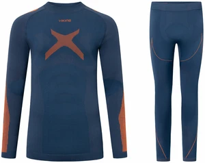 Viking Primeone Man Set Base Layer Navy/Orange XL Lenjerie termică