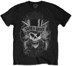 Guns N' Roses Tričko Faded Skull Black XL