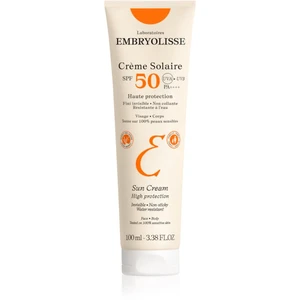 Embryolisse Sun Protection vodeodolný krém na opaľovanie SPF 50 100 ml