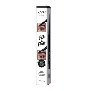 NYX PROFESSIONAL MAKEUP Fill & Fluff Eyebrow Pomade Pencil Tužka na obočí - odstín Black 0.2 g