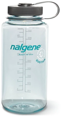 Láhev NALGENE Wide Mouth Sustain 1000ml - SEAFOAM - 50% recyklát