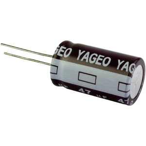 Yageo SE050M0100A5F-0811 elektrolytický kondenzátor radiálne vývody  5 mm 100 µF 50 V 20 % (Ø x v) 8 mm x 11 mm 1 ks