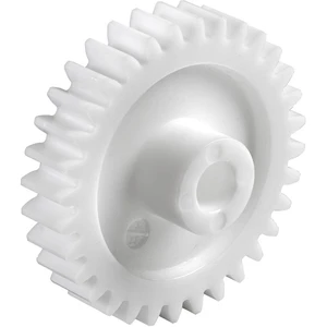 Reely polyacetal  čelné ozubené koleso Typ modulu: 1.0 Ø otvoru: 12 mm Počet zubov: 100