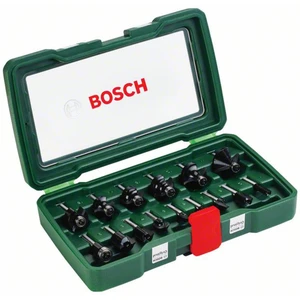 Bosch Accessories 2607019468 sada fréz tvrdokov      Ø hriadeľa 6.3 mm