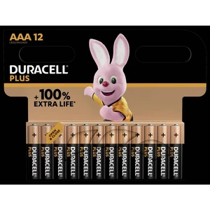 Duracell Plus-AAA CP12 mikrotužková batérie typu AAA  alkalicko-mangánová  1.5 V 12 ks