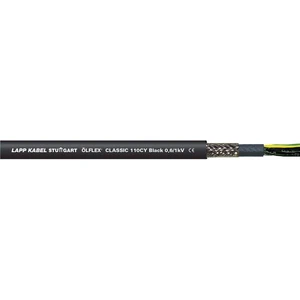 LAPP ÖLFLEX® CLASSIC 110 CY BLACK riadiaci kábel 4 G 0.75 mm² čierna 1121235-1000 1000 m