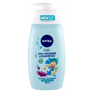 Nivea Kids 2in1 Shower & Shampoo Magic Apple Scent 500 ml sprchovací gél pre deti