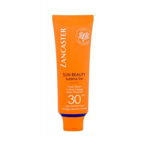 Lancaster Sun Beauty Face Cream SPF30 50 ml opalovací přípravek na obličej pro ženy na všechny typy pleti