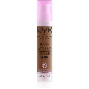 NYX Professional Makeup Bare With Me Concealer Serum hydratačný korektor 2 v 1 odtieň 11 Mocha 9,6 ml