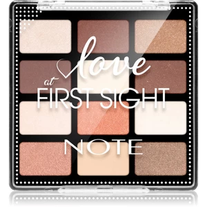 Note Cosmetique Love At First Sight paletka očných tieňov 202 Insta Lovers