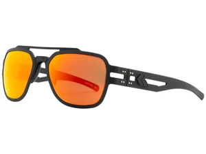 Sluneční brýle Stark Polarized Gatorz® – Smoke Polarized w/ Sunburst Mirror, Černá (Barva: Černá, Čočky: Smoke Polarized w/ Sunburst Mirror)