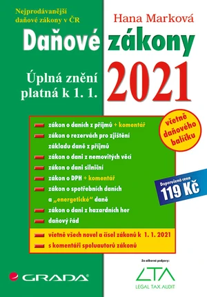 Daňové zákony 2021, Marková Hana