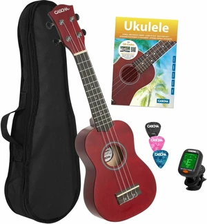 Cascha HH 3970 Red Sopran Ukulele