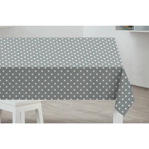 Obrus Sabichi Grey Dots, 178 × 132 cm