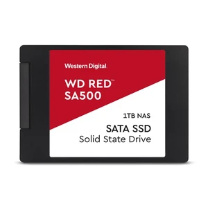 Western Digital SSD SA500 NAS Red, 500GB, 2.5" - sebesség 560/530 MB/s (WDS500G1R0A)