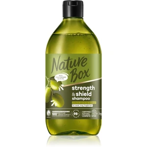 Nature Box Olive Oil ochranný šampon proti lámavosti vlasů 385 ml