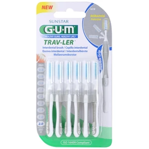 G.U.M Trav-Ler Interdental mezizubní kartáčky 2,0 mm 6 ks