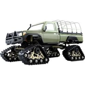 RC model auta Crawler Amewi AMXRock RCX10PTS Scale Crawler Pick-Up mattgrün 1:10, RTR, komutátorový, 1:10, elektrický RtR, 2,4 GHz