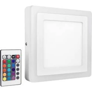 LED nástěnné světlo LEDVANCE LED COLOR WHITE SQ 200MM 19W LEDV 4058075227576, 19 W, N/A, bílá