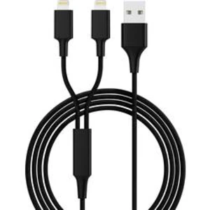 Nabíjecí kabel Smrter Hydra DUO Lightning SMRTER_HYDRA_DUO_L_BK, 1.20 m, černá