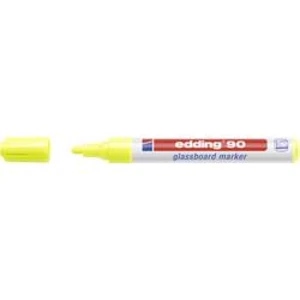 Edding e-90, 4-90005 popisovač na skleněné tabule , 2 mm, 3 mm, žlutá