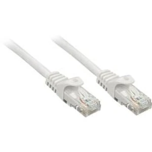 Síťový kabel RJ45 LINDY 48407, CAT 5e, U/UTP, 2.00 m, šedá