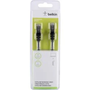 Síťový kabel RJ45 Belkin A3L793BT01MBKHS, CAT 5e, S/FTP, 1.00 m, černá