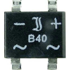 Můstkový usměrňovač SMD, 1 A TRU COMPONENTS TC-B80S-SLIM 1 A U(RRM) 160 V