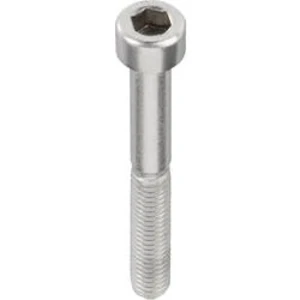 Šroub s válcovou hlavou TOOLCRAFT, s vnitřním šestihranem, M2, 10 mm, nerez, 20 ks