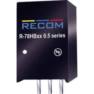 DC/DC měnič Recom R-78HB15-0.5 (80099168), výstup 15 V/DC / 0,5 A, vstup 20 - 72 V/DC