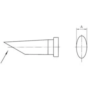 Pájecí hrot Weller LT BB, 2,4 mm