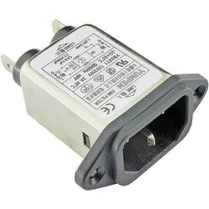 Síťový filtr Yunpen YB03T1, 2 x 1,8 mH, 125/250 V/AC, (50/60Hz), 3 A