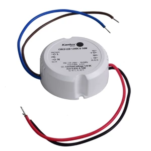 Elektronický transformátor Kanlux CIRCO LED 12VDC 0-10W 24240